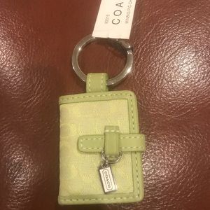 Coach key chain NWT
